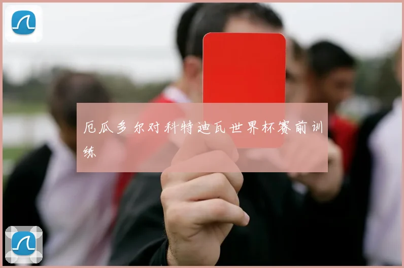 厄瓜多尔对科特迪瓦世界杯赛前训练